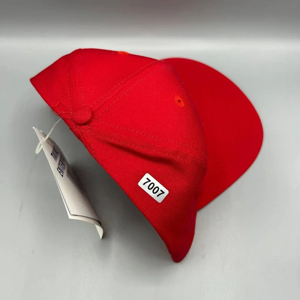 Vintage St. Louis Cardinals MLB Hat Men Red Twins Enterprise Snap Back Cap New